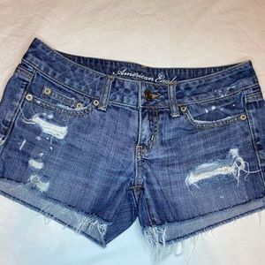 American Eagle Distressed Shorts Size 2
